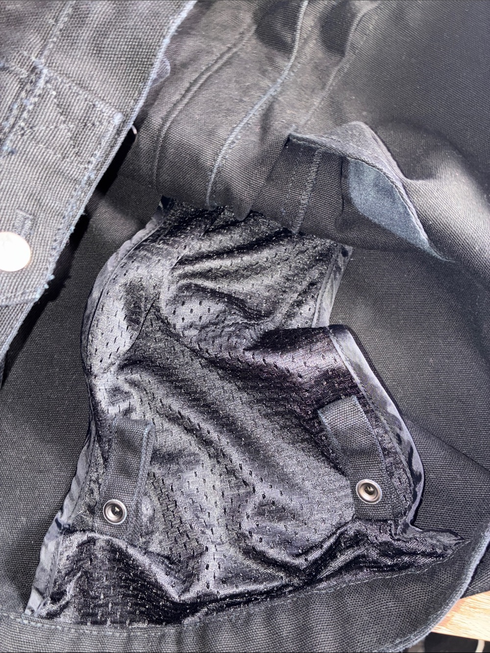Mens Pre Owned POWER TRIP Black Biker's JACKET 2XL - Picture 9 of 10